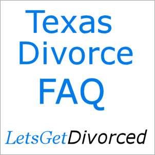 texas divorce FAQ frequently asked questions about divorce